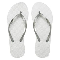 Sandały dla Kobiety VIVA IV. Szare sandały damskie Roxy, bez wzorów, z gumy, bez obcasa. Za 74.99 zł.