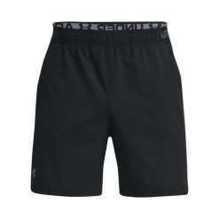 Tkane szorty Under Armour Vanish 26 cm. Czarne szorty męskie Under Armour, l, z materiału, na fitness i siłownię. Za 289.99 zł.