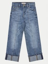 Guess Jeansy J4BA14 D5D70 Niebieski Regular Fit. Niebieskie spodnie dziewczęce Guess, z bawełny. Za 149.99 zł.