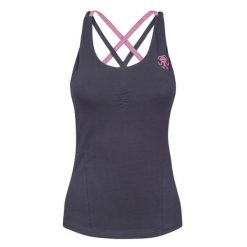 Damski tank top Rafiki Suesca. Czerwone topy sportowe damskie Rafiki, bez wzorów, z bawełny, bez ramiączek. Za 201.50 zł.