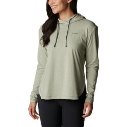 Bluza damska Columbia Sun Trek z kapturem. Szare bluzy z kapturem damskie Columbia, na lato, m, z bawełny. W wyprzedaży za 206.00 zł.