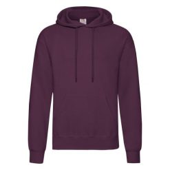 Męska Klasyczna Bluza Z Kapturem. Brązowe bluzy z kapturem męskie Fruit of the Loom, m. Za 99.99 zł.