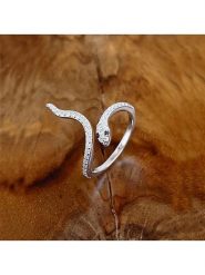 Eclat d'Argent Srebrny pierścionek z cyrkoniami rozmiar: 50. Szare pierścionki damskie Eclat d'Argent, z cyrkonią, srebrne. Za 100.99 zł.