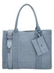 Charm Aktówka "Bond" w kolorze błękitnym - 42 x 34 x 16 cm rozmiar: onesize. Niebieskie aktówki damskie Charm, z materiału. Za 130.99 zł.