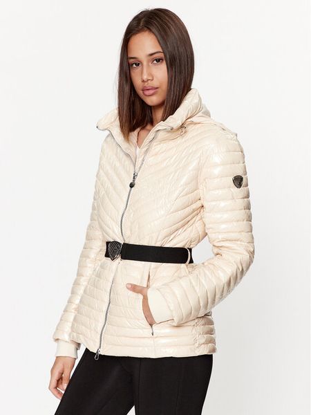 EA7 Emporio Armani Kurtka zimowa 6RTB12 TNEQZ 1707 Écru Regular Fit. Kurtki damskie EA7 Emporio Armani, na zimę, xl, bez wzorów, z syntetyku, bez kaptura. Za 819.99 zł.