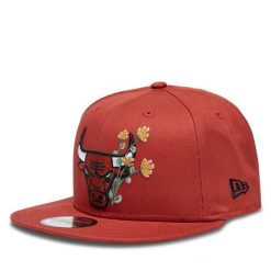 Czapka z daszkiem New Era. Czerwone czapki męskie New Era, bez wzorów. Za 139.99 zł.