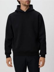 Bluza regular z kapturem - czarny. Czarne bluzy z kapturem męskie Reserved, l, z dzianiny. Za 149.99 zł.