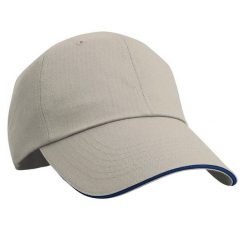 Czapka Z Daszkiem W Jodełkę. Czerwone czapki męskie RESULT HEADWEAR, bez wzorów, z bawełny. Za 38.99 zł.