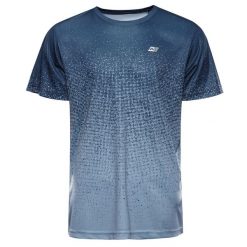 Koszulka męska sportowa szybkoschnąca Alpine Pro Quatr. Niebieskie t-shirty sportowe męskie Alpine Pro, l, z materiału, bez ramiączek, do biegania. Za 129.00 zł.