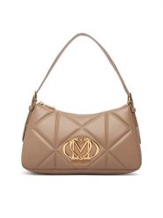 LOVE MOSCHINO Torebka JC4032PP0PLC0105 Beżowy. Brązowe torebki klasyczne damskie Love Moschino, bez wzorów, ze skóry, bez dodatków. Za 879.99 zł.