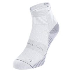 Skarpety biegowe Odlo Performance Run Quarter Socks. Białe skarpetki damskie Odlo, bez wzorów, z dzianiny. Za 69.29 zł.