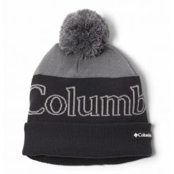 Czapka zimowa unisex Columbia Polar Powder II Beanie. Czarne czapki męskie Columbia, na zimę, bez wzorów, z polaru, sportowe. Za 95.45 zł.