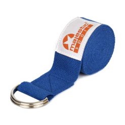 Pasek do jogi Majestic Sport YOGA niebieski. Niebieskie paski damskie MAJESTIC SPORT, bez wzorów, sportowe. Za 24.99 zł.
