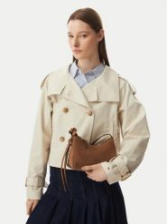 Tommy Hilfiger Torebka Th Statement Mini Should Bag Sue AW0AW18823 Brązowy. Brązowe torebki klasyczne damskie Tommy Hilfiger, bez wzorów, bez dodatków. Za 749.99 zł.
