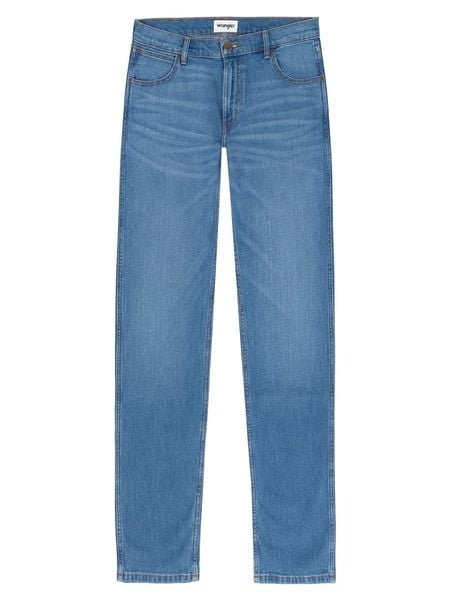Wrangler Dżinsy "Greensboro Vito" - Regular fit - w kolorze niebieskim rozmiar: W32/L34. Niebieskie jeansy męskie Wrangler. Za 228.38 zł.