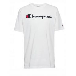 Koszulka sportowa Męska Champion. Białe t-shirty sportowe męskie CHAMPION, m, bez ramiączek. Za 135.84 zł.