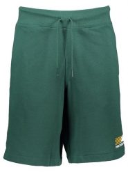 New Balance Szorty dresowe "Sport Core" w kolorze zielonym rozmiar: XL. Zielone szorty męskie New Balance, z dresówki, bez kołnierzyka. Za 125.45 zł.