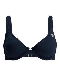 Stanik bikini dla Kobiety SOLID ESSENTIALS Czarny. Szare bikini damskie Roxy, bez wzorów. Za 169.99 zł.