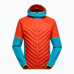 Kurtka hybrydowa męska La Sportiva Koro. Czerwone kurtki outdoor męskie La Sportiva, m, bez wzorów, bez kaptura. Za 709.99 zł.