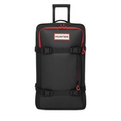 Walizka duża Hunter. Czarne walizki męskie Hunter, bez wzorów, duże. Za 499.99 zł.