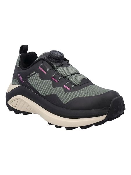 Cmp Buty turystyczne "Dyonisus Low FitGo" w kolorze oliwkowo-czarnym rozmiar: 37. Brązowe obuwie trekkingowe damskie CMP. Za 332.45 zł.