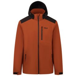 Dlx Durand - Męska kurtka softshell Dlx Burnt Orange. Brązowe kurtki męskie DLX, m, bez wzorów, z polaru, sportowe, bez kaptura. W wyprzedaży za 464.75 zł.