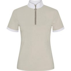 Damska koszulka konkursowa Catago Nice. Brązowe bluzki damskie CATAGO, bez wzorów, eleganckie, bez kołnierzyka, bez ramiączek. Za 301.50 zł.