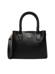 GINO ROSSI Torebka C-KY186 Czarny. Czarne torebki klasyczne damskie Gino Rossi, bez wzorów, z materiału, bez dodatków. Za 179.99 zł.