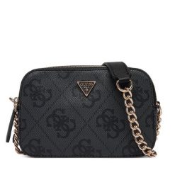 Torebka Guess. Szare listonoszki damskie Guess, z aplikacjami, bez dodatków. Za 549.99 zł.