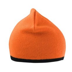 Czapka Bez Mankietów Soft Touch. Czarne czapki męskie RESULT WINTER ESSENTIALS, bez wzorów, z dzianiny. Za 22.99 zł.
