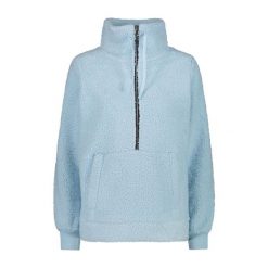 Kobieca bluza półzipowana CMP. Niebieskie bluzy bez kaptura damskie CMP. Za 347.00 zł.