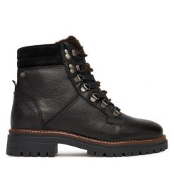 Trapery Barbour. Czarne trapery damskie Barbour, bez obcasa. Za 869.99 zł.