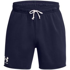 Szorty Under Armour Rival Terry. Białe szorty męskie Under Armour, m, z bawełny, na fitness i siłownię. Za 215.70 zł.