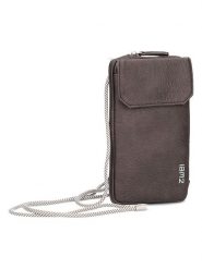 Zwei Torebka "MP30" w kolorze brązowym na telefon - 10 x 19 x 3 cm rozmiar: onesize. Brązowe torebki klasyczne damskie Zwei, bez wzorów, z materiału, bez dodatków. Za 87.40 zł.