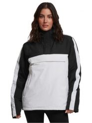 Urban Classics Kurtka zimowa w kolorze czarno-białym rozmiar: L. Białe kurtki damskie Urban Classics, na zimę, l, bez wzorów, z puchu, bez kaptura. Za 122.96 zł.