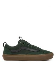 Vans Tenisówki Skate Old Skool 36+ VN000D5R17P1 Zielony. Zielone trampki i tenisówki męskie Vans, bez wzorów, ze skóry, bez zapięcia. Za 369.99 zł.