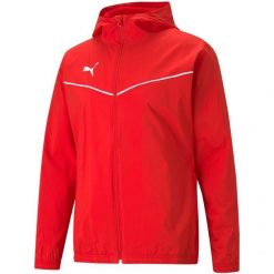 Męska Kurtka TeamRISE Na Każdą Pogodę. Niebieskie kurtki męskie Puma, m, bez wzorów, sportowe, bez kaptura. Za 364.99 zł.