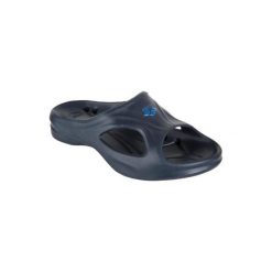 Klapki basenowe HYDROSOFT granatowe junior. Niebieskie klapki i japonki męskie ARENA FRANCE. Za 49.99 zł.