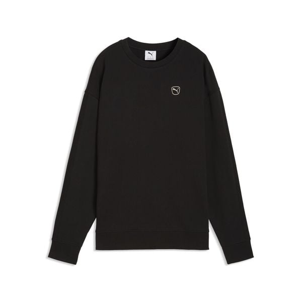 Damska bluza z okrągłym dekoltem Essentials Elevated PUMA. Czarne bluzy bez kaptura damskie Puma. Za 229.00 zł.