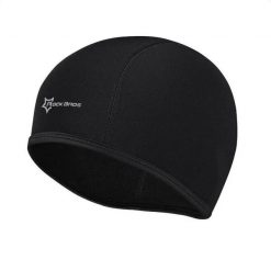 Czapka pod kask unisex Rockbros LF041BK ocieplana. Czarne czapki męskie ROCKBROS, bez wzorów, z materiału. Za 25.00 zł.