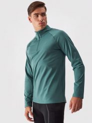 4F Podkoszulek termiczny w kolorze turkusowym rozmiar: S. Niebieskie bielizna termoaktywna męska 4f, s, bez wzorów. Za 104.64 zł.