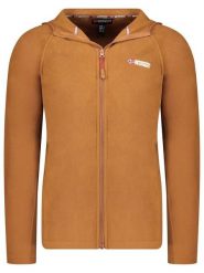 Geographical Norway Kurtka polarowa "Tugood" w kolorze karmelowym rozmiar: XXL. Brązowe kurtki męskie Geographical Norway, xxl, bez wzorów, z materiału, bez kaptura. Za 83.62 zł.