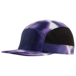Czapka z daszkiem Odlo PERFORMANCE LIGHT PRINT Cap. Fioletowe czapki męskie Odlo, bez wzorów, sportowe. Za 189.99 zł.