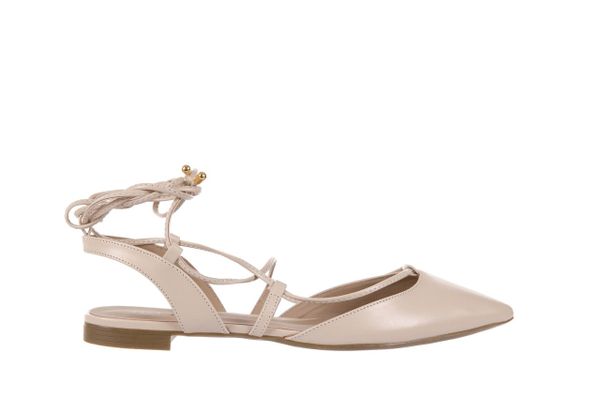 Sandały Bayla-109 908008 Napa Cream, Beż, Skóra ekologiczna - 36. Brązowe sandały damskie Bayla, bez wzorów, ze skóry ekologicznej, bez obcasa. W wyprzedaży za 44.10 zł.