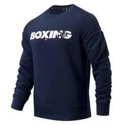 Bluza męska EXTREME HOBBY BOLD BOXING. Niebieskie bluzy bez kaptura męskie EXTREME HOBBY, m, z bawełny. Za 199.00 zł.