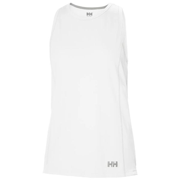 Damski tank top Helly Hansen Lifa Active Solen. Białe topy damskie Helly Hansen, s, bez wzorów, bez kołnierzyka. Za 277.50 zł.
