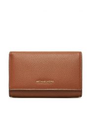 MICHAEL Michael Kors Portfel 32T5GJ6D9L Brązowy. Brązowe portfele damskie MICHAEL Michael Kors, bez wzorów, ze skóry. Za 539.99 zł.