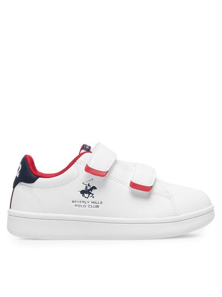 Beverly Hills Polo Club Sneakersy V12-761(III)CH Biały. Białe buty sportowe chłopięce Beverly Hills Polo Club, z syntetyku, bez zapięcia. Za 119.99 zł.