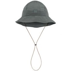 Kapelusz BUFF GO BUCKET HAT SOLID. Szare kapelusze damskie Buff, bez wzorów. Za 189.90 zł.
