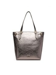 JENNY Torebka C-JNY-M-020-08 Srebrny. Szare torebki klasyczne damskie Jenny, bez wzorów, z materiału, bez dodatków. Za 159.99 zł.